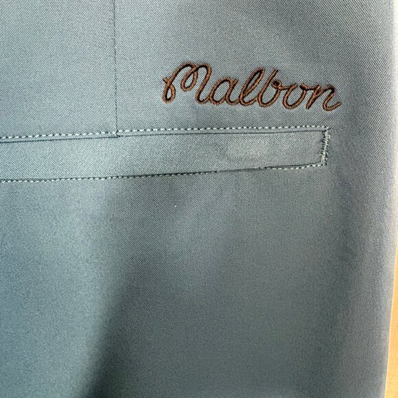 Malbon Women’s Tailored Wide Leg Pants – Size 6 – Teal Blue – Golf / Lifestyle - Picture 6 of 10